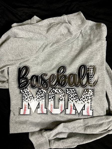 Baseball Mom Long Sleeve
